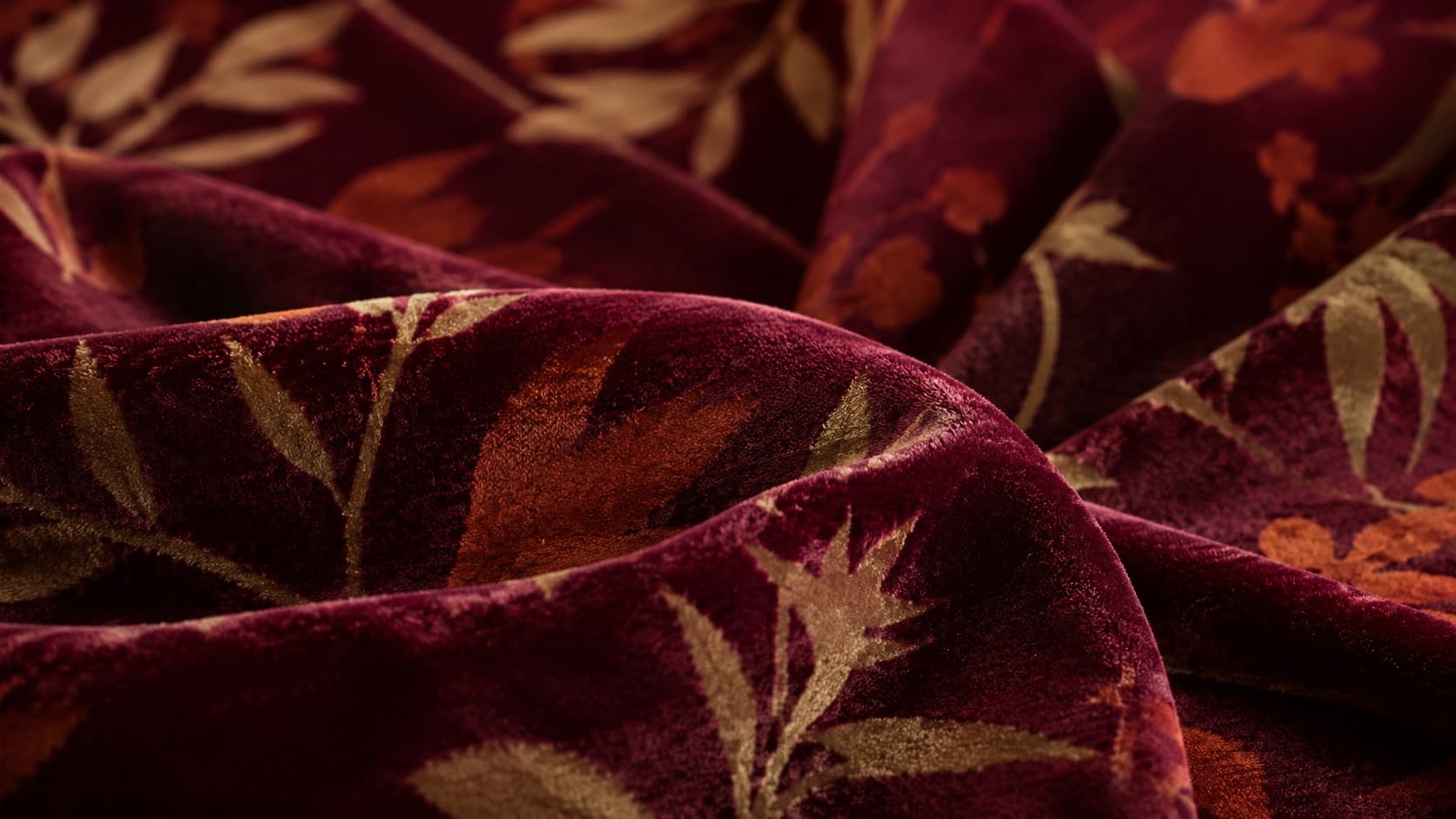 Home Textiles — Velvet fabric printed by Bayt Al Print